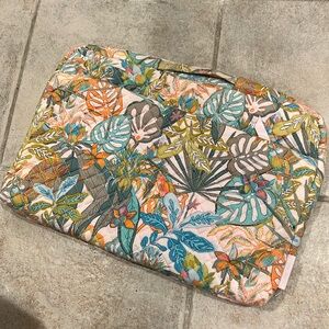 Vera Bradley floral print laptop case